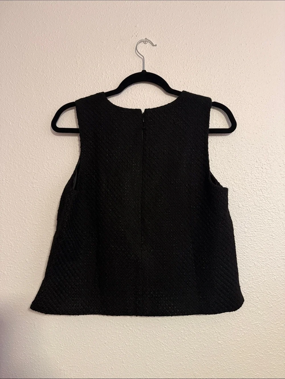 Madewell Boxy Shell Top in Tweed - Picture 5 of 10